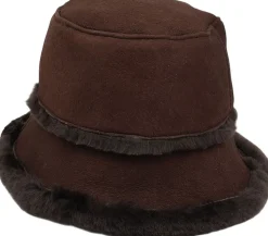 SEMERU - DOUBLE FACE SHEARLING BUCKET HAT