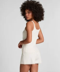 SHORT POINTELLE LACE