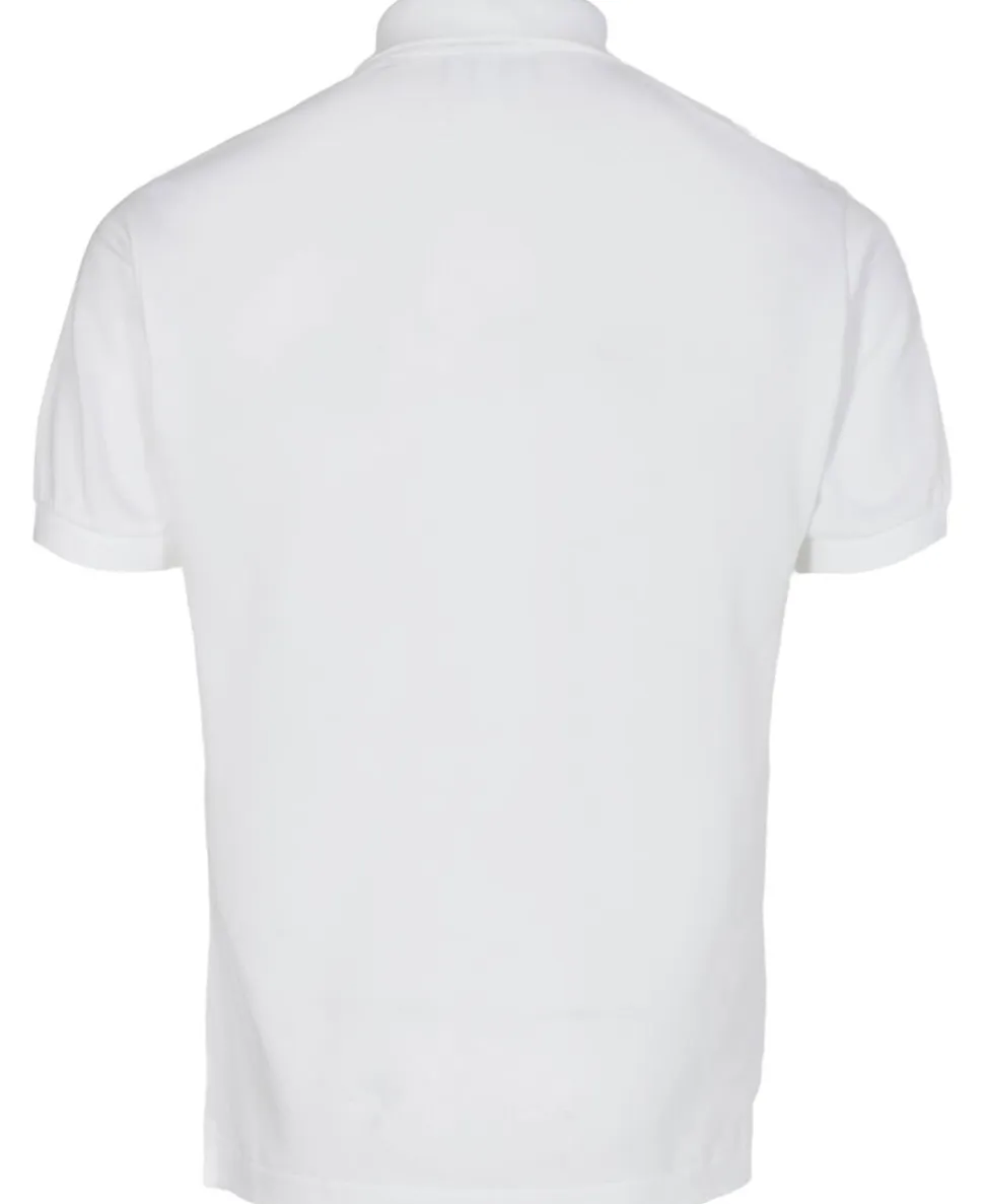 SHORT SLEEVED RIBBED COLLAR SHIRT