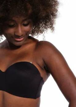 Silicone Bra Straps 1cm - clear - one size