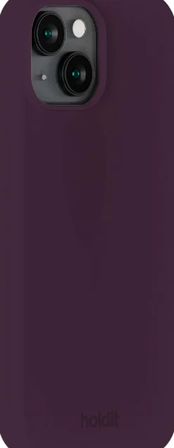 Silicone Case iPhone 14/13 Deep Plum