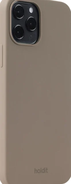 Silicone Case iPhone 12/12Pro Mocha Brown