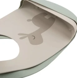 Silikone hagesmæk 2 stk. Lalee Sand/Grøn