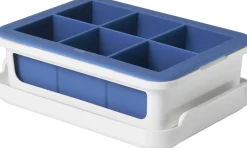 Silikone Isterningebakke m/Låg, Stor