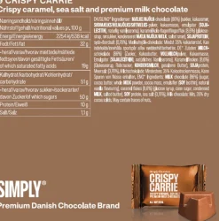 Simply® CRISPY CARRIE chokoladeæske (90g)