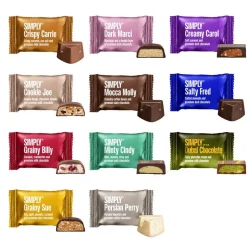 Simply® FINEST CHOCOLATE GREETINGS chokoladeæske (800g)