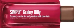 Simply® GRAINY BILLY chokoladebar (40g)