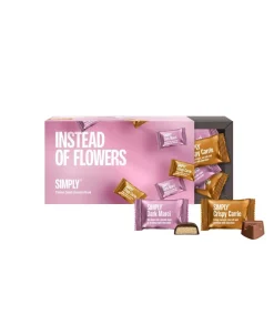 Simply® INSTEAD OF FLOWERS chokoladeæske (180g)