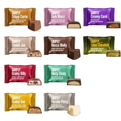 Simply® JOYFUL CHOCOLATE chokoladeæske (500g)