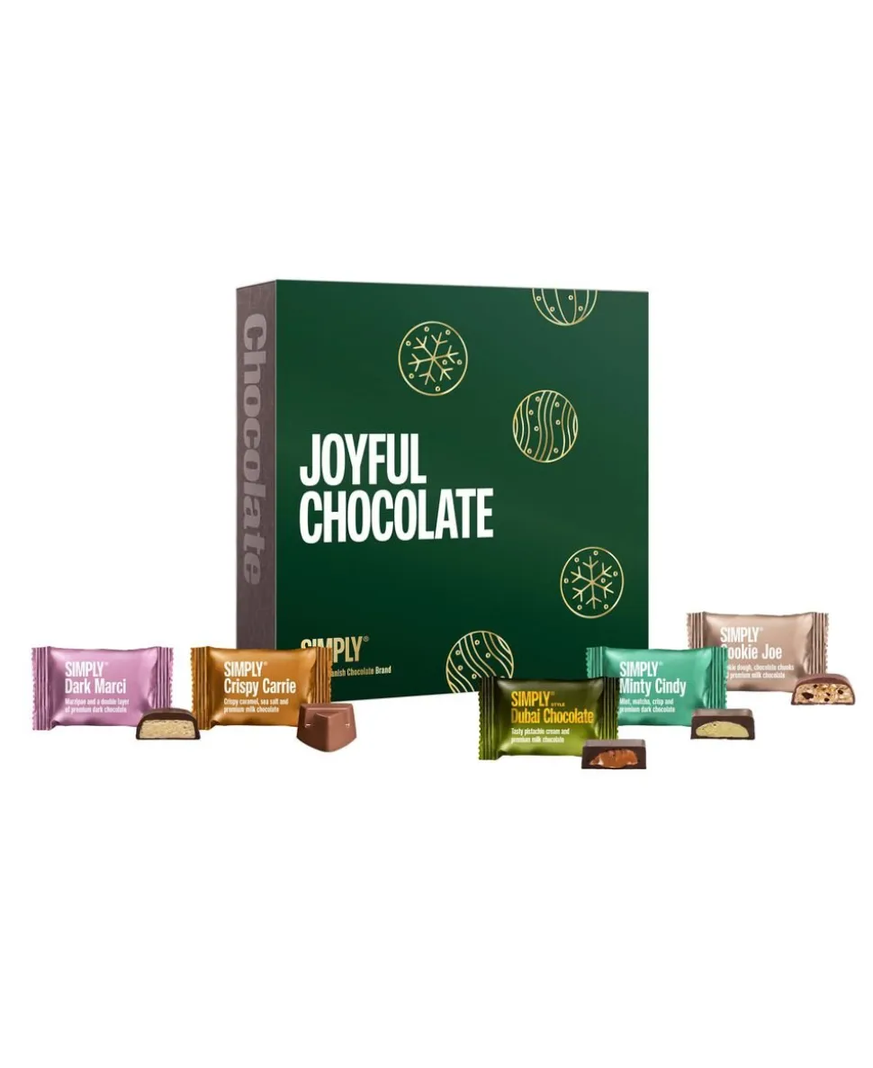 Simply® JOYFUL CHOCOLATE chokoladeæske (500g)
