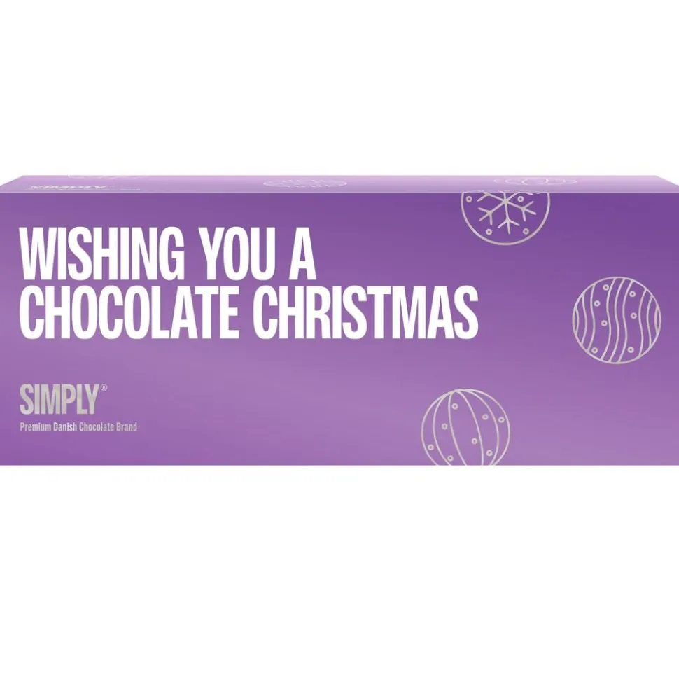 Simply® WHISHING YOU A CHOCOLATE CHRISTMAS chokoladeæske (270g)