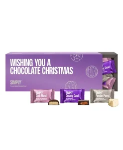 Simply® WHISHING YOU A CHOCOLATE CHRISTMAS chokoladeæske (270g)