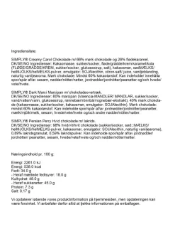 Simply® WHISHING YOU A CHOCOLATE CHRISTMAS chokoladeæske (270g)