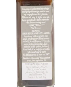 Sirup med smag af salt lakrids