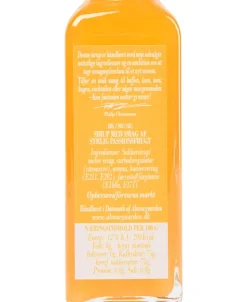 Sirup med smag af syrlig passionsfrugt