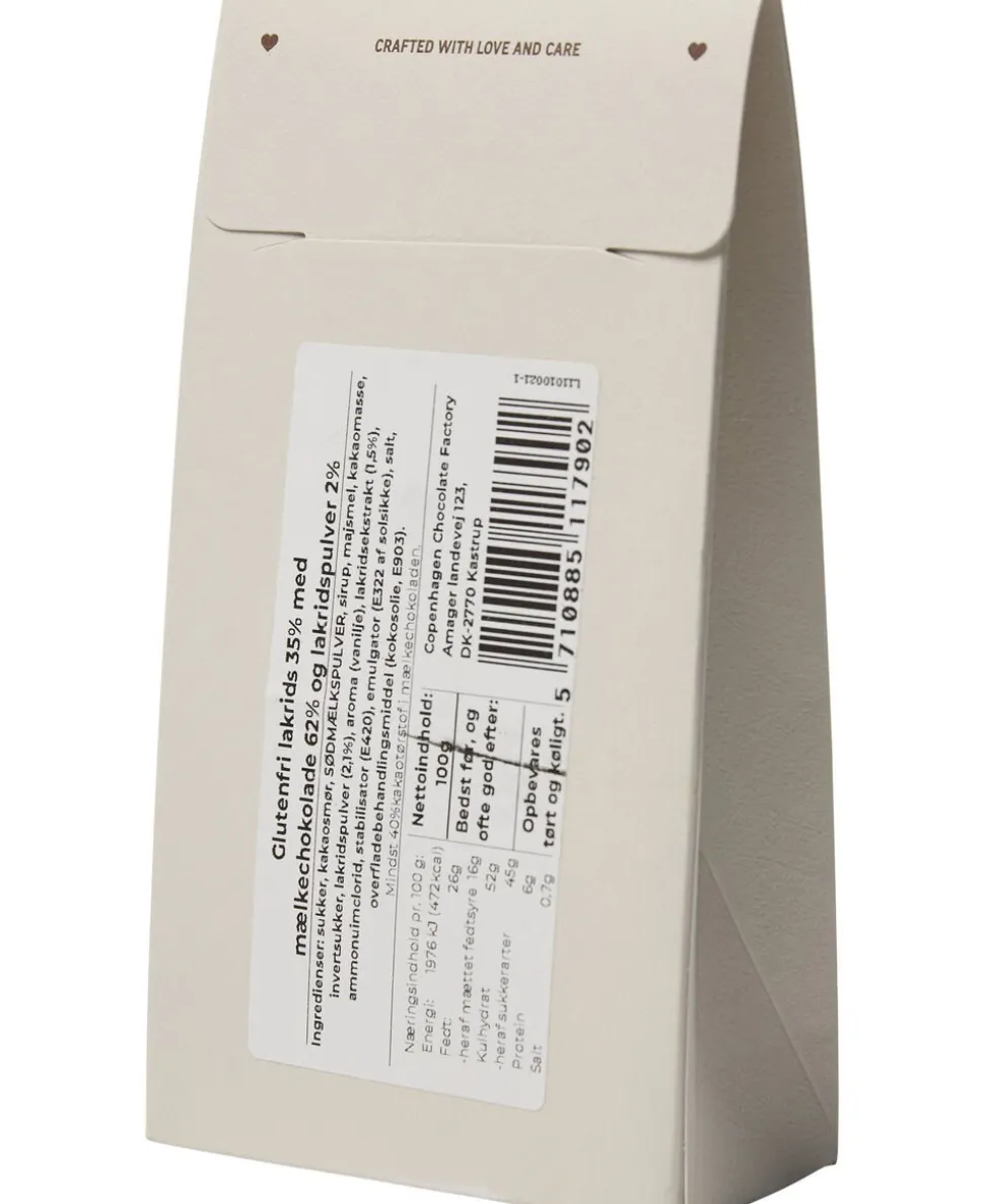 Æske, Lakridsdragé m/ mælkechokolade & lakrids 100 g