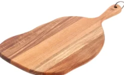 Skære-/serveringsbræt 44x22,7x1,5 cm Akacietræ