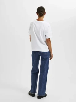 SLFESSENTIAL SS BOXY TEE NOOS