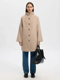 SLFVINNI WOOL BLEND COAT NOOS