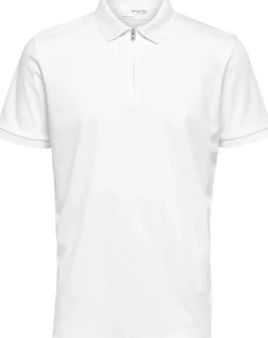 SLHFAVE ZIP SS POLO NOOS