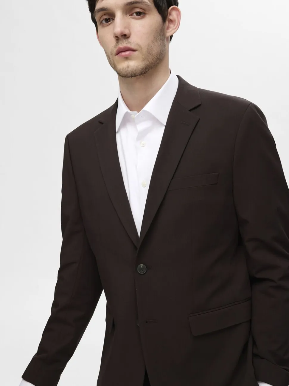 SLHSLIM-PERFORMANCE SHIRT LS NOOS