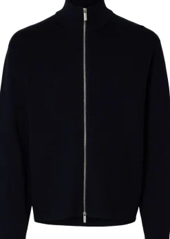 SLHTELLER FN RELAXED ZIP CARDIGAN N