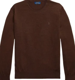 Slim Fit Washable Wool Crewneck Sweater