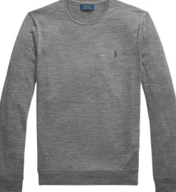 Slim Fit Washable Wool Crewneck Sweater