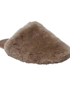 Slipper in Real sheepskin - Cocoa Creme