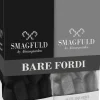 Smagfuld Gavepakning - BARE FORDI (sort/grå)
