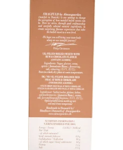 Smagfuld Gavepakning - ELSKER DIG (rød/bronze)