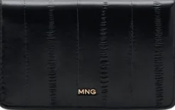 Small wallet with leather-effect fi