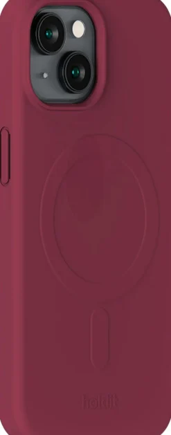 Soft Magsafe Case iPhone 15/14/13 Red Velvet