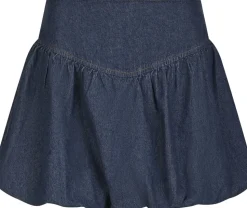 Solar Denim Balloon Skirt