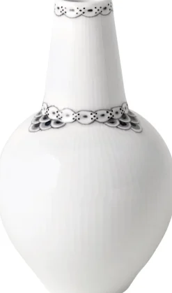 Sort Riflet Blonde Vase 15 cm