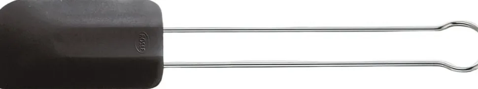 Spatel/dejskraber 26 cm Stål/Sort