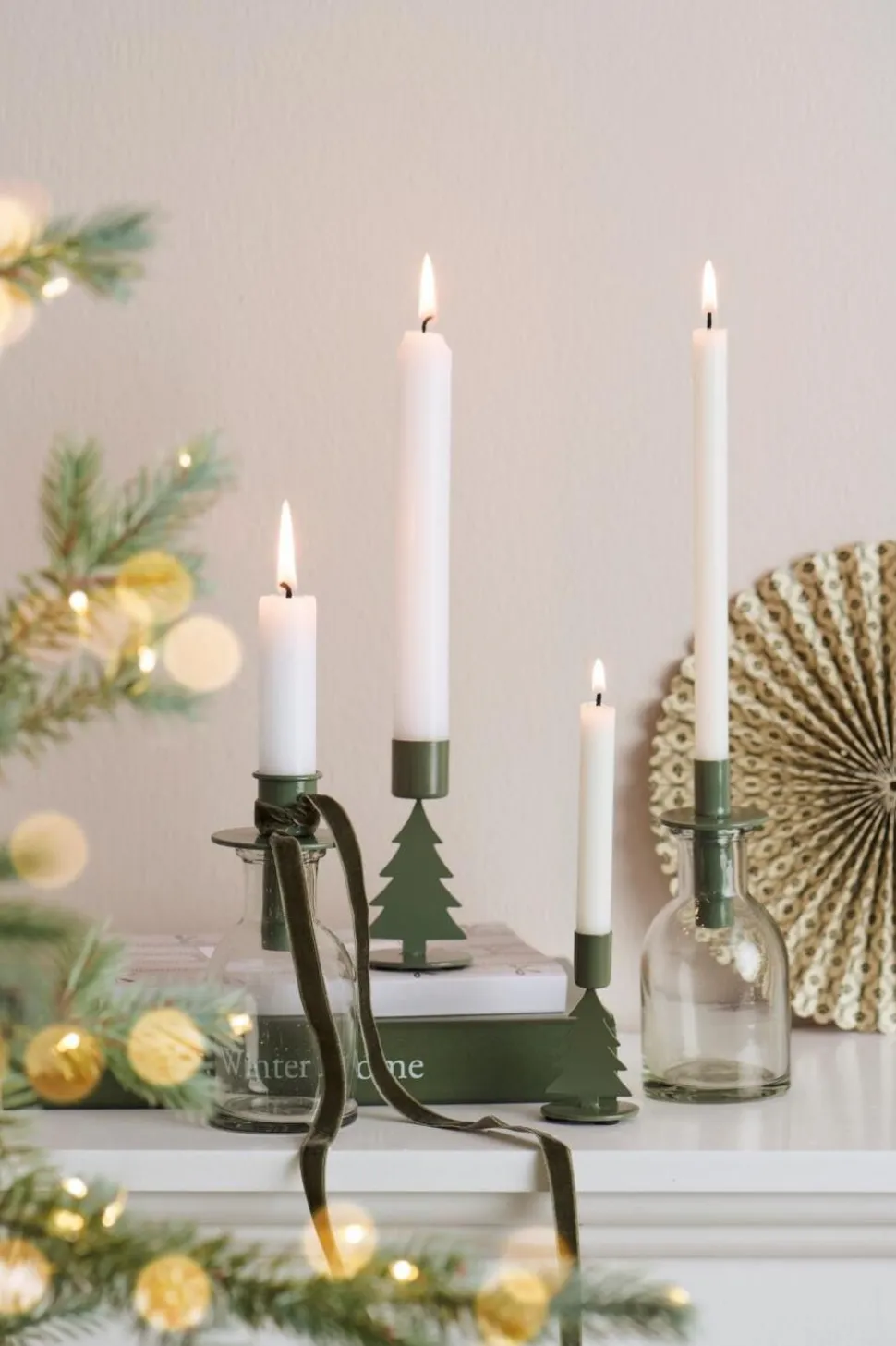 Stage t/1,3 cm lys juletræ