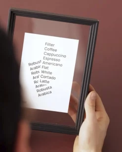 Standing Frame A5 Black