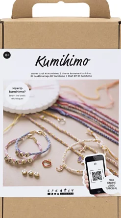 Start DIY Kit Kumihimo, Venskabsarmbånd