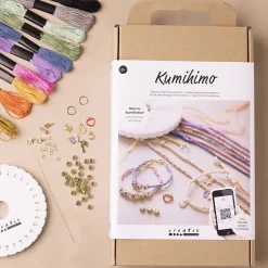 Start DIY Kit Kumihimo, Venskabsarmbånd