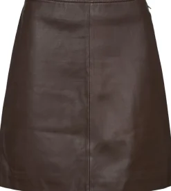 Stephanie leather skirt