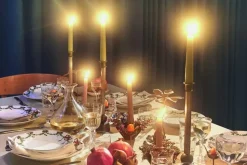 Stjerne Riflet Jul 22 cm. tallerken