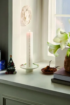 Stjerne Riflet Jul Lysestage 15,5 cm