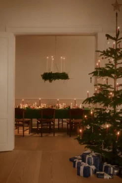 Stjerne Riflet OrnamentSæt2stk