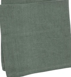 Stofserviet 45 x 45 cm Forest green 100% ny bomuld