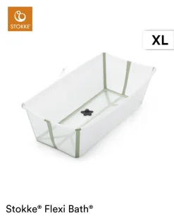 Stokke FlexiBath XL Transperent Green