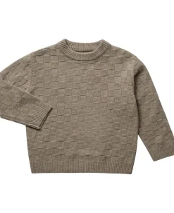 Strikka RWS wool & cashmere pullover med struktur