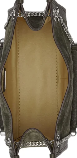 Suede & Leather Medium Bradley Tote Bag