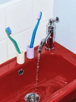 Tann Toothbrush-Ocean blue and lavender