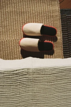 Tapis Mat-60 x 95-Off-white and lav